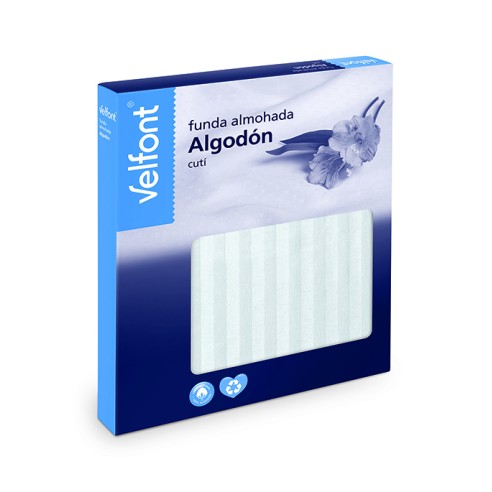 Funda almohada Raso Labrado - Velfont-FUNDAS DE ALMOHADA-EBOLI BEDS